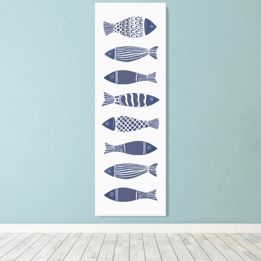 Kustvis Canvas Afdruk (Insitu (Houten vloer))