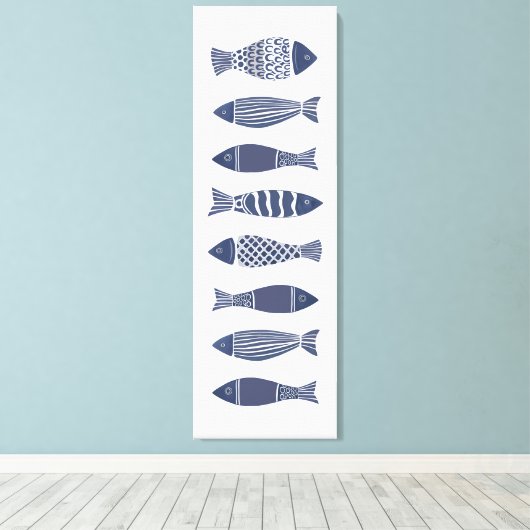 Kustvis Canvas Afdruk (Insitu (Houten vloer))