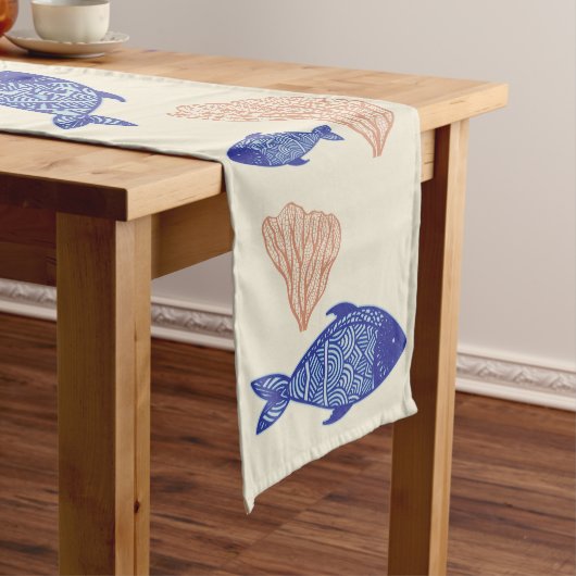 Kustvis & Koraal Tafel Runner Medium Tafelloper (Voorbeeld)