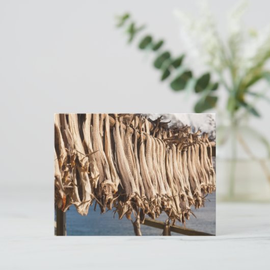 Kustvis Lofoten Briefkaart (Staand voorkant)