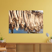 Kustvis Lofoten Canvas Afdruk (Insitu (Woonkamer))