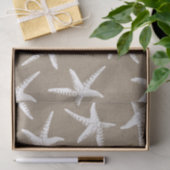 Kustvis, witte staarvis en zwarte braad tissuepapier (Geschenk)