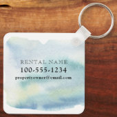 KUSTVISSEN OP DE WATERVERF, KUSTBENADERING SLEUTELHANGER (Achterkant)