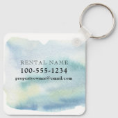 KUSTVISSEN OP DE WATERVERF, KUSTBENADERING SLEUTELHANGER (Achterkant)