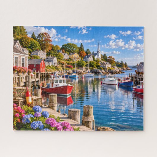 Kustvisserdorp Legpuzzel (Horizontaal)