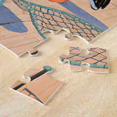 Kustvisserdorp Pelikanen Legpuzzel (Zijkant)