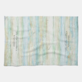 Kustvisserij driftwood Ocean Beach House Seashore Theedoek (Horizontaal)