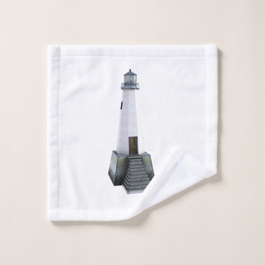 Kustvuurtoren Bad Handdoek (Wasdoekje)