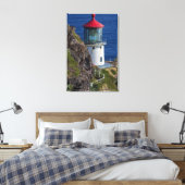 Kustvuurtoren, Hawaï Canvas Afdruk (Insitu (Slaapkamer))