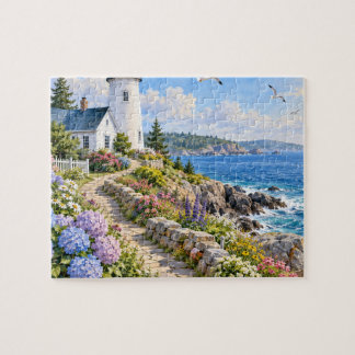 Kustvuurtoren Hortensia Kusttuin Legpuzzel