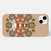 Kustvuurtoren Illustratie Case-Mate iPhone Case (Achterkant (horizontaal))