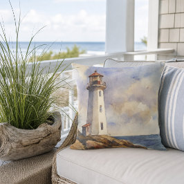 Kustvuurtoren Nautisch Huisdecoratie  Buitenkussen