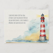 Kustvuurtoren Vers Kaart (Voorkant)