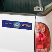 KUSTWAARDVETERAN BUMPERSTICKER (Op Truck)
