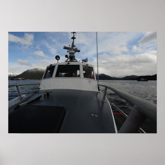 Kustwacht 41-voet motorboat poster (Voorkant)