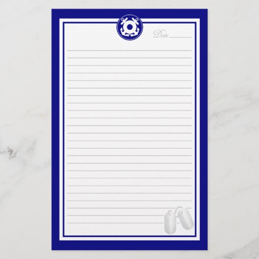 Kustwacht Anchor Briefpapier (Voorkant)