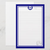 Kustwacht Anchor Briefpapier (Voorkant / Achterkant)