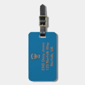 Kustwacht Anchor Ensign Bagagelabel (Voorkant verticaal)