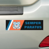 Kustwacht Bumpersticker (Op auto)