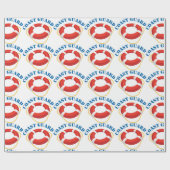 Kustwacht Cadeaupapier (Vlak)