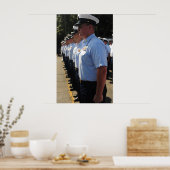 Kustwacht ceremonie voor commandowijziging poster (Keuken)