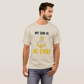 Kustwacht Chef Zoon T-shirt (Voorkant volledig)