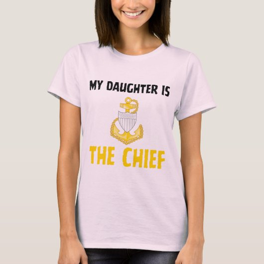 Kustwacht Commandant Dochter T-shirt (Voorkant)
