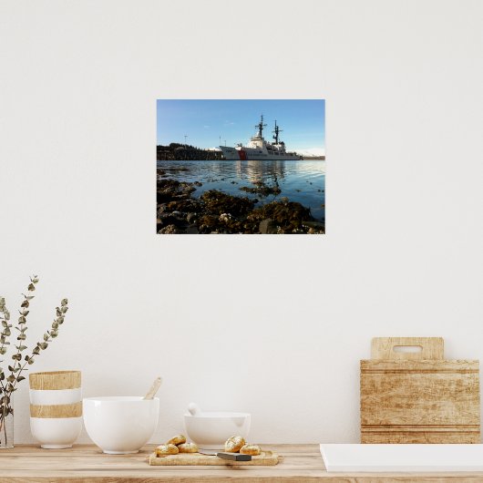 Kustwacht Cutter Morgenthau Poster (Keuken)