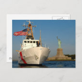 Kustwacht en Vrijheidsbeeld Briefkaart (Voorkant / Achterkant)