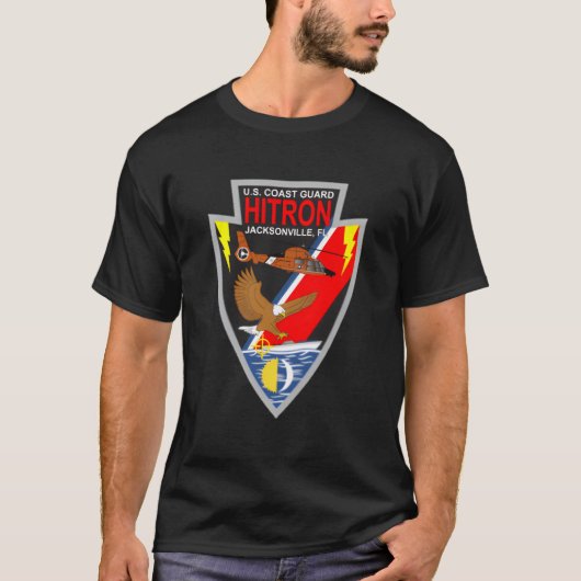Kustwacht Helikopter Interdictie Tactische Squad T-shirt (Voorkant)