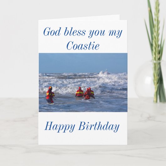 kustwacht kaart (Voorkant)