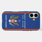 Kustwacht kleuren en Defensie Embleem personaliser Case-Mate iPhone Case (Achterkant (horizontaal))