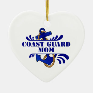 Kustwacht mama, Anchors weg! Keramisch Ornament