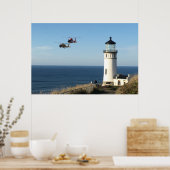 Kustwacht MH-65 Dolphin & MH-60 Jayhawk Poster (Keuken)