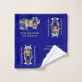 Kustwacht Notenkraker met kleine militaire vrachtw Bad Handdoek (Wasdoekje)