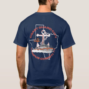 Kustwacht Stad Corpus Christi, Tx T-shirt