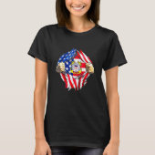 Kustwacht Us Flat T-shirt (Voorkant)