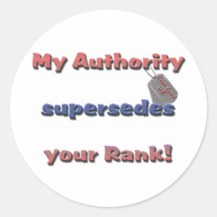 kustwacht van de overheid ronde sticker