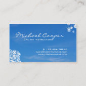 Kustwacht Visitekaartjes Boat Sailing Harbour (Achterkant)