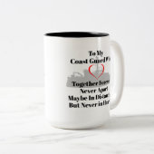 Kustwacht vrouw koffie Mok (Voorkant rechts)