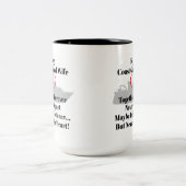 Kustwacht vrouw koffie Mok (Center)