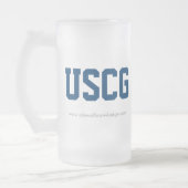 Kustwacht "Waarschuwing: Kust!" Mok (Vrouw), bevro (Links)