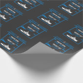 Kustwacht - Zeevaart sinds 1790 zeeman Cadeaupapier (Hoek)