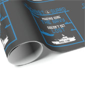 Kustwacht - Zeevaart sinds 1790 zeeman Cadeaupapier (Rol Hoek)