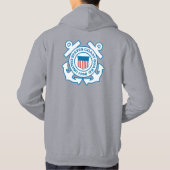 Kustwachtcommandant met pensioen hoodie (Achterkant)