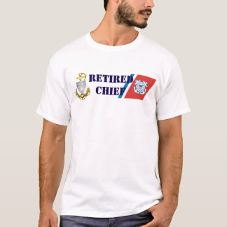 Kustwachtcommandant met pensioen t-shirt