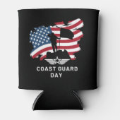 Kustwachtdag leger blikjeskoeler (Voorkant)