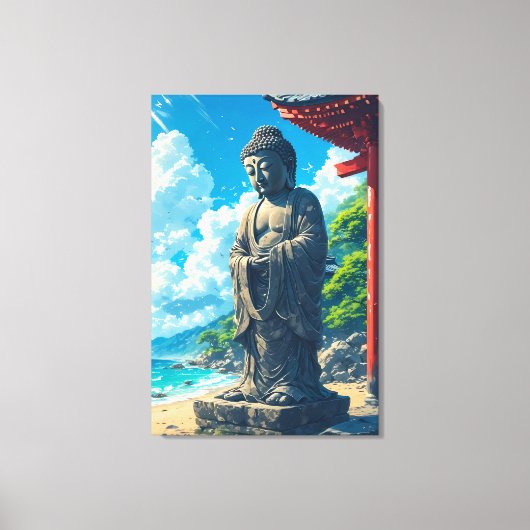 Kustwachter Canvas Afdruk (Voorkant)