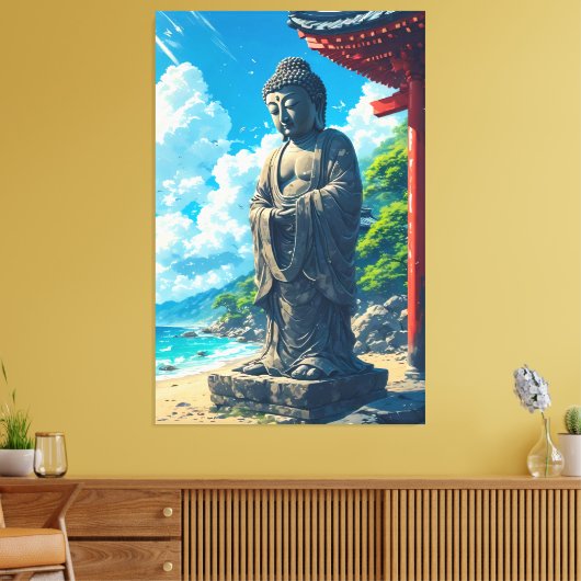 kustwachter canvas afdruk (Insitu (Woonkamer))