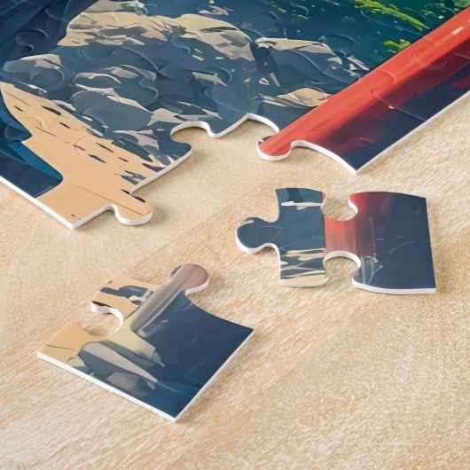 Kustwachter Legpuzzel (Zijkant)